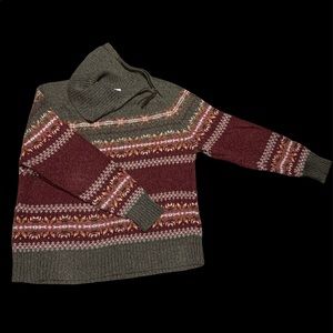 Adorable Knit Sweater w/ Zipper